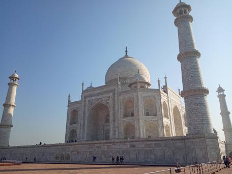 Taj Mahal in Agra (India)